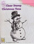Stamp - Snowman