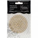 Adhesive Pearls - Gold